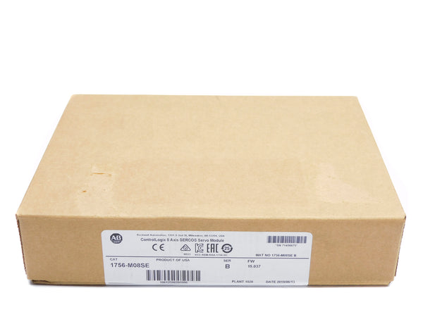 ALLEN BRADLEY 1756-M08SE SER. B F/W 15.037 DATE: 2019 NSFS