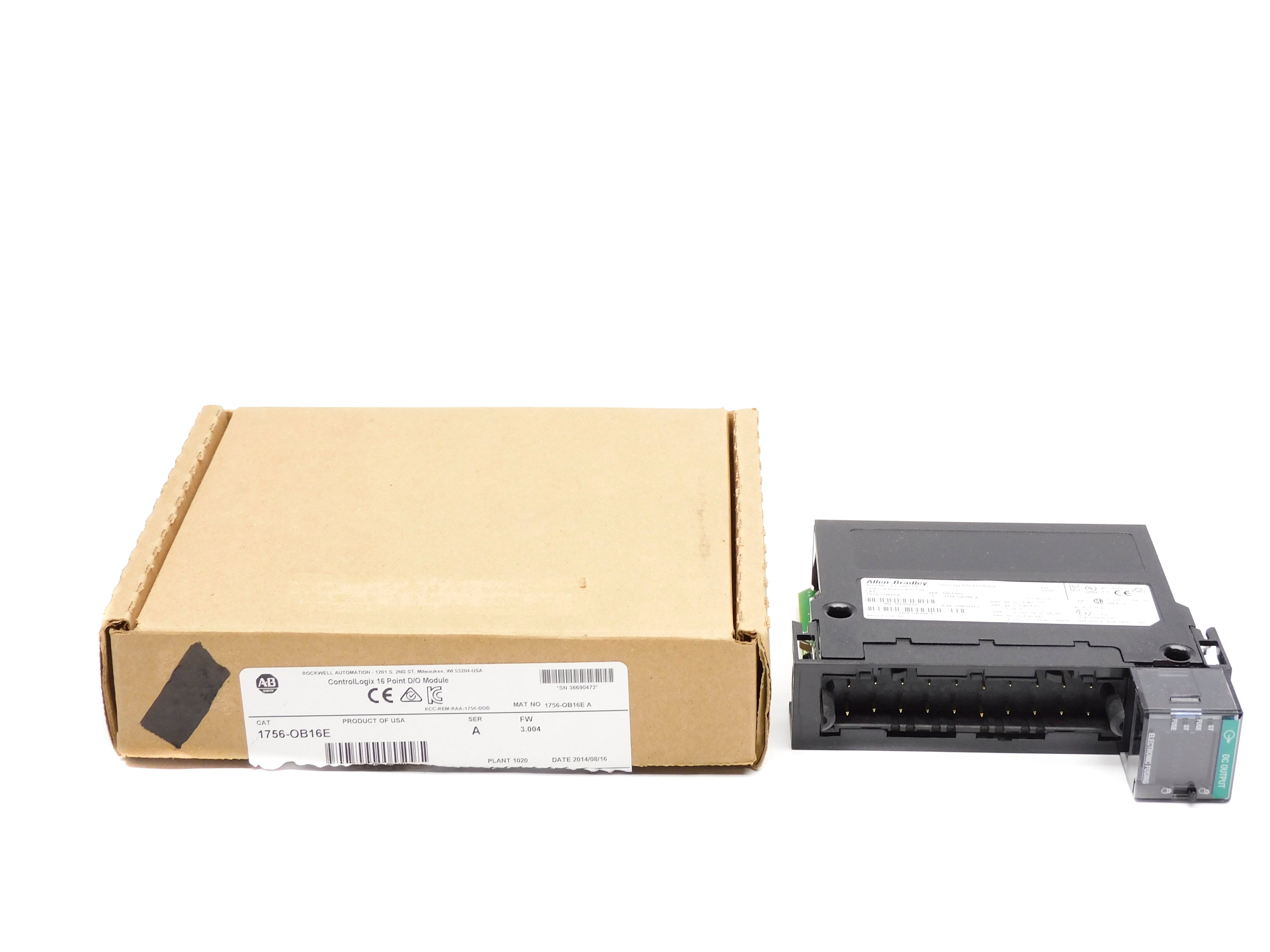 ALLEN BRADLEY 1756-OB16E SER. A F/W 3.004 NSMP
