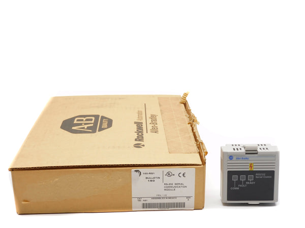 ALLEN BRADLEY 160-RS1 SER. A F/W 1.02 (BR/WH) NSMP