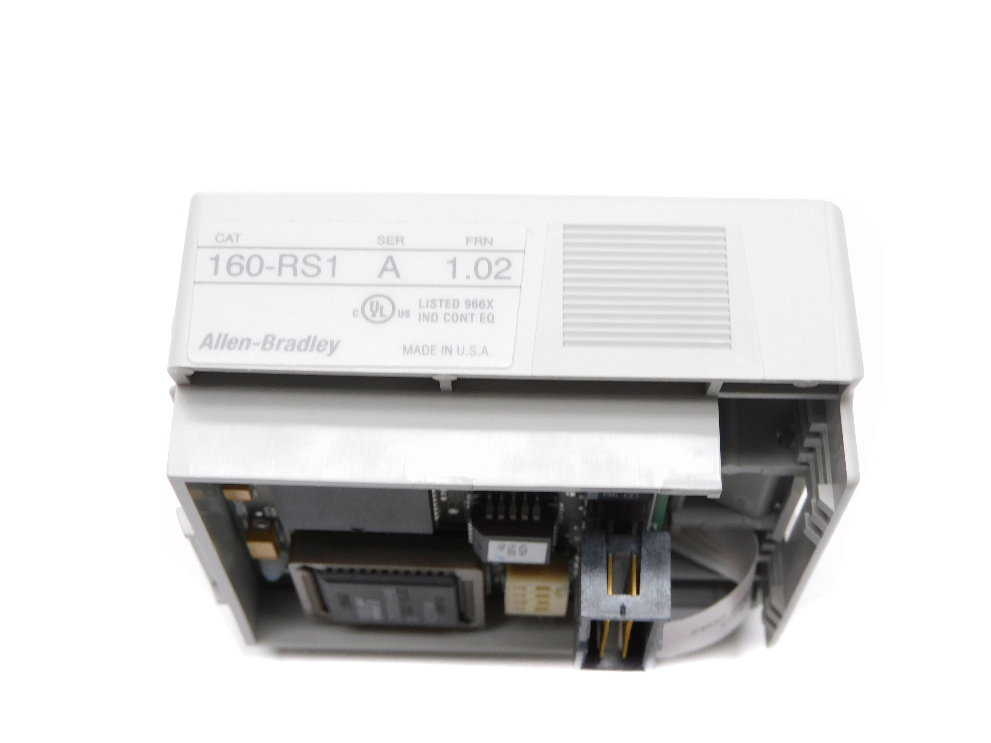 ALLEN BRADLEY 160-RS1 SER. A F/W 1.02 (BR/WH) NSMP