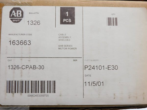 ALLEN BRADLEY 1326-CPAB-30 NSMP