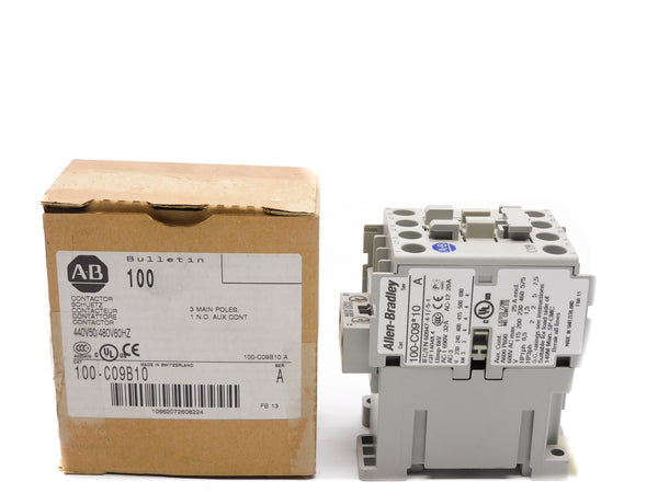 ALLEN BRADLEY 100-C09B10 SER. A 440/480V 32A (BR/WH) NSMP