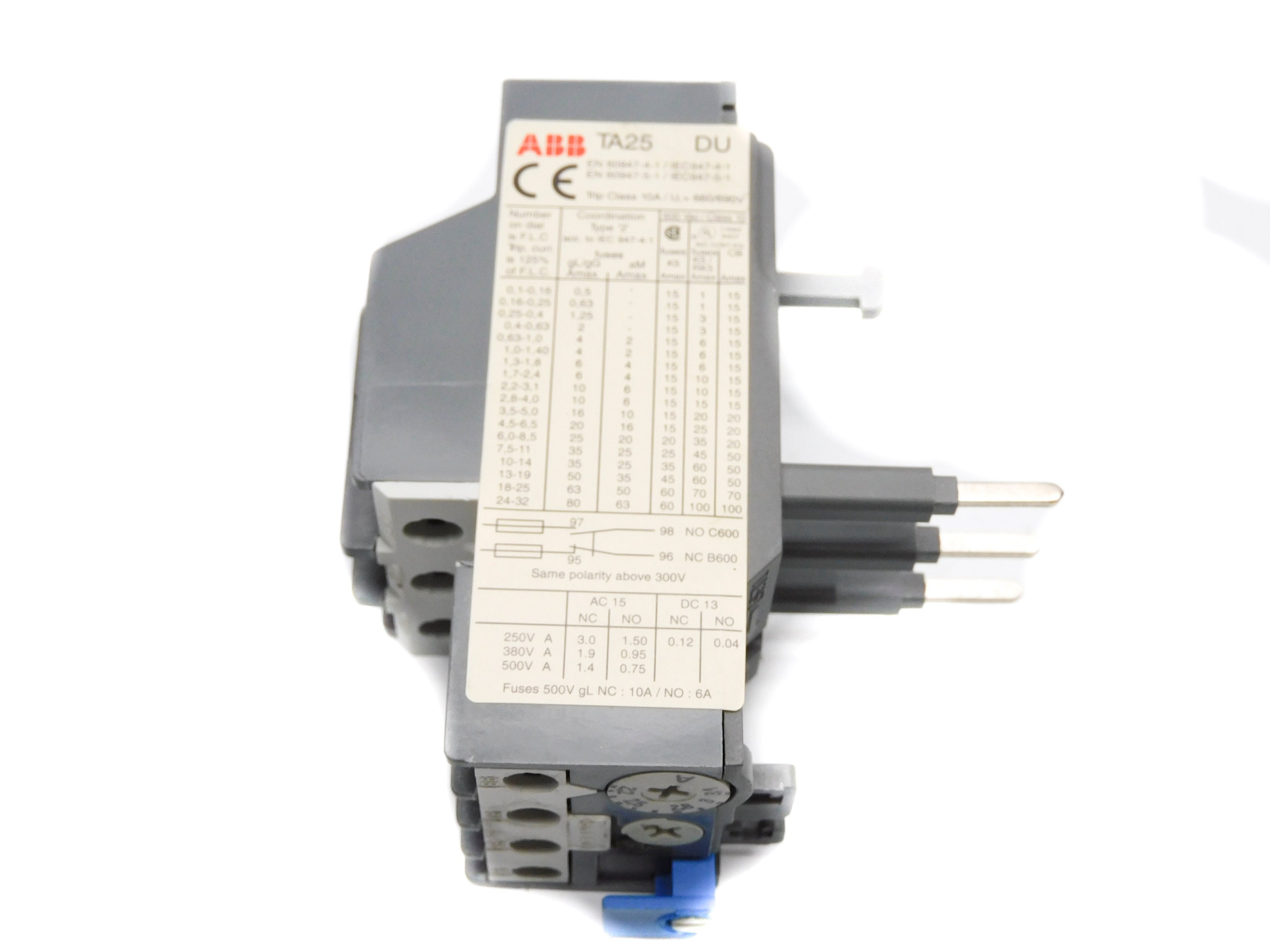 ABB TA25DU-3.1 1SAZ211201R1031 2.2-3.1A NSMP