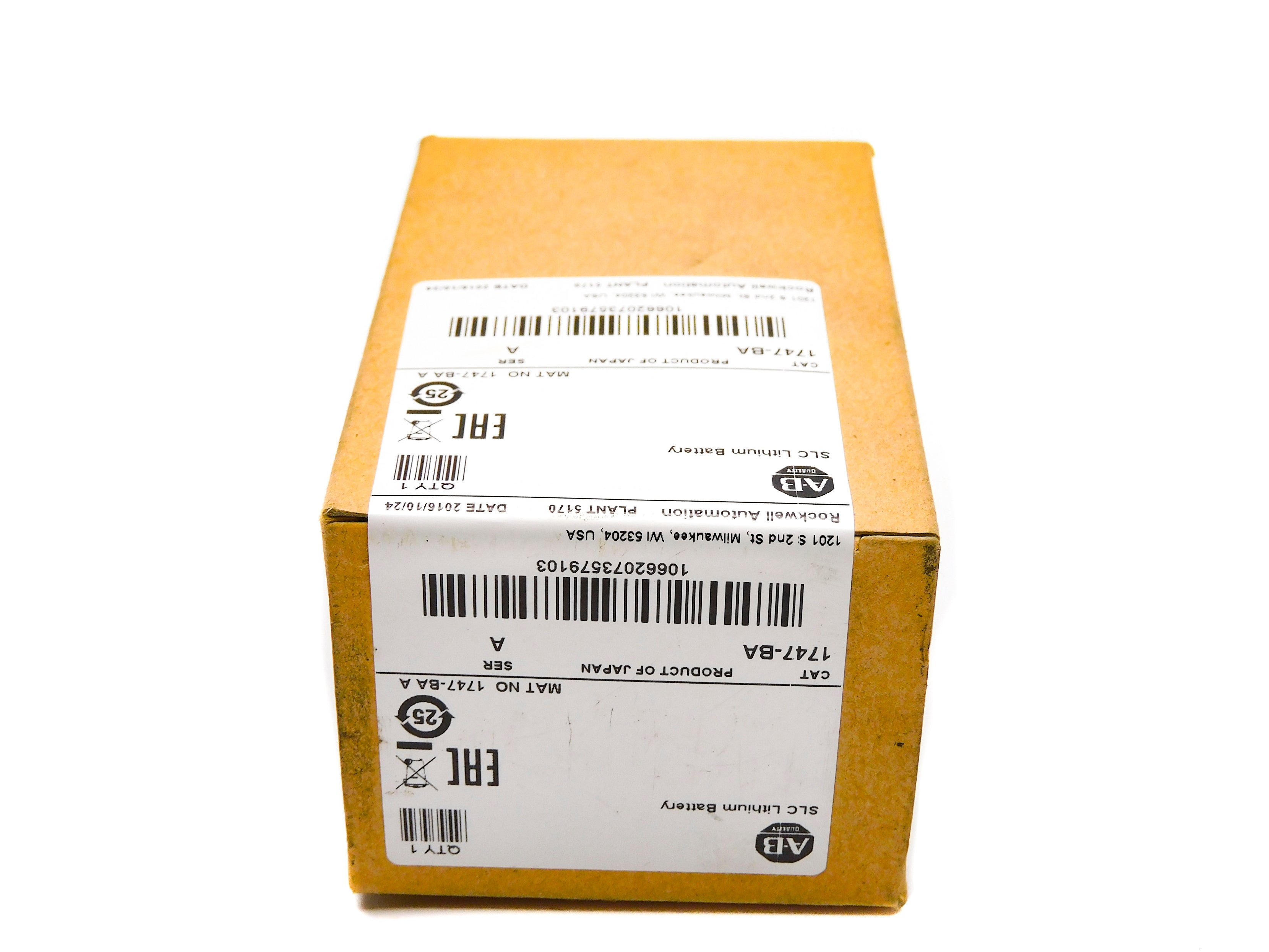 ALLEN BRADLEY 1747-BA SER. A DATE: 2016 NSFS