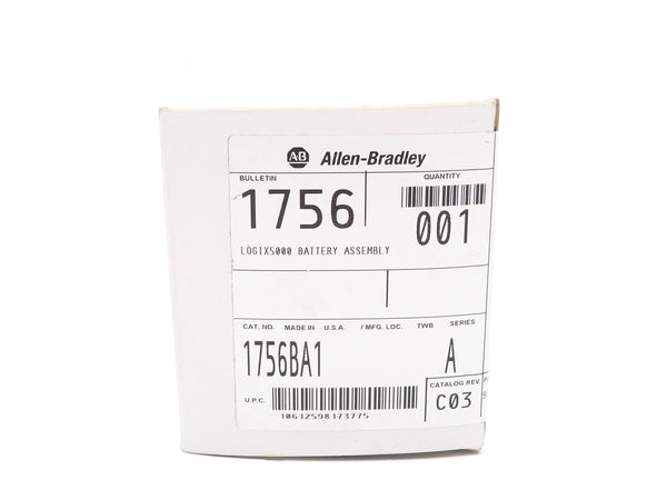 ALLEN BRADLEY 1756-BA1 SER. A DATE: 2006 NSFS