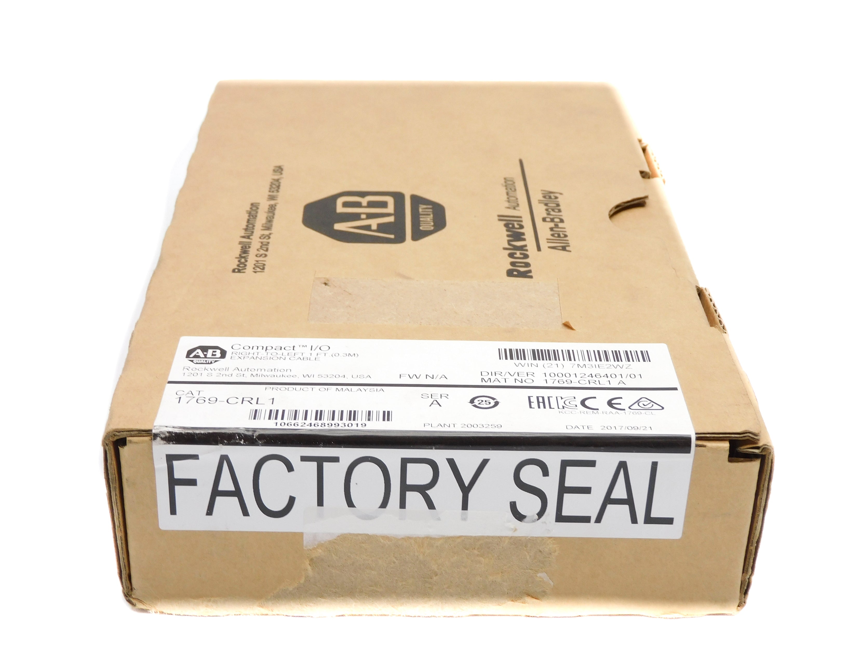 ALLEN BRADLEY 1769-CRL1 SER. A DATE: 2017 0.3M NSFS