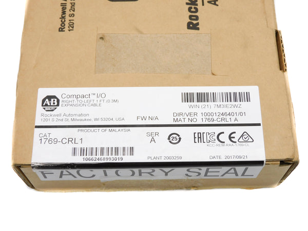 ALLEN BRADLEY 1769-CRL1 SER. A DATE: 2017 0.3M NSFS