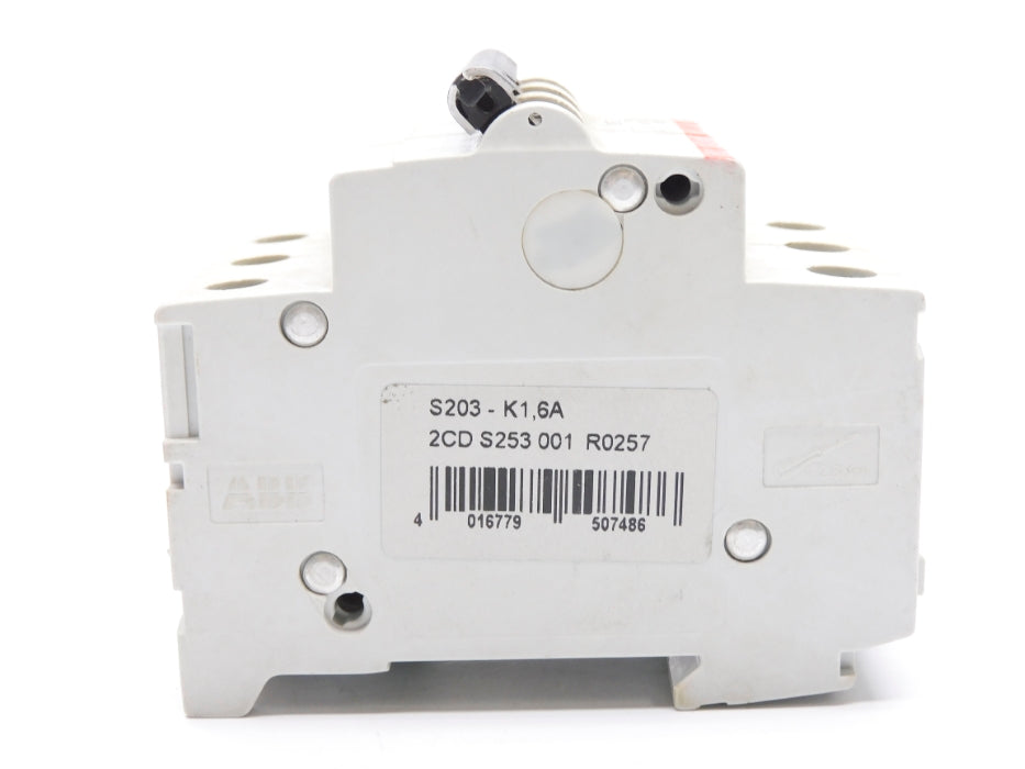 ABB 2CDS253001R0257 S203-K1,6A 1.6A 400V (AS PICTURED) UNMP