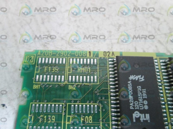 FANUC PC BOARD A20B-2902-0081/02A  NSNP