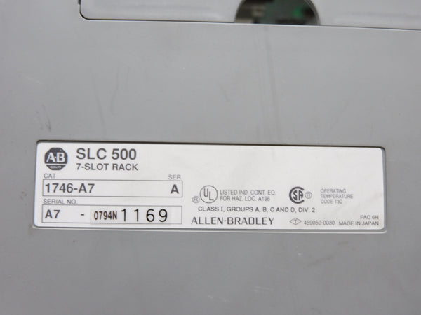 ALLEN BRADLEY 1746-A7 SER. A UNMP