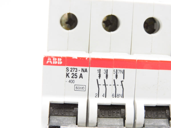 ABB S273-NA-K25A 25A 400V UNMP