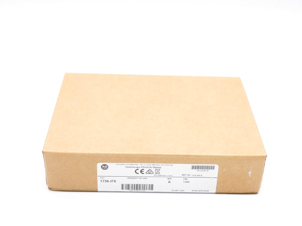 ALLEN BRADLEY 1756-IF8 SER. A F/W 1.005 DATE: 2015 NSFS