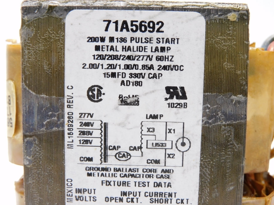 ADVANCE 71A5692-001D NSMP