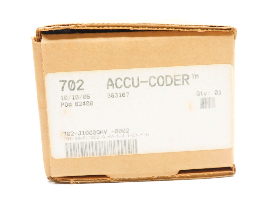ACCU-CODER 702-30-S-1000-Q-HV-1-J-1-EX-Y-N NSMP