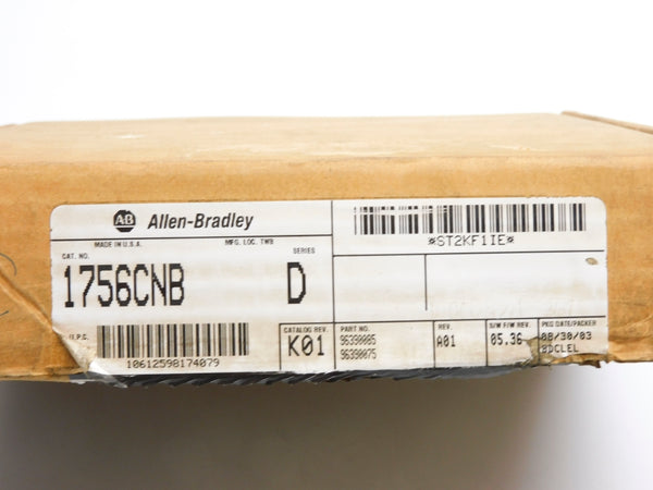 ALLEN BRADLEY 1756-CNB SER. D F/W 05.36 NSMP