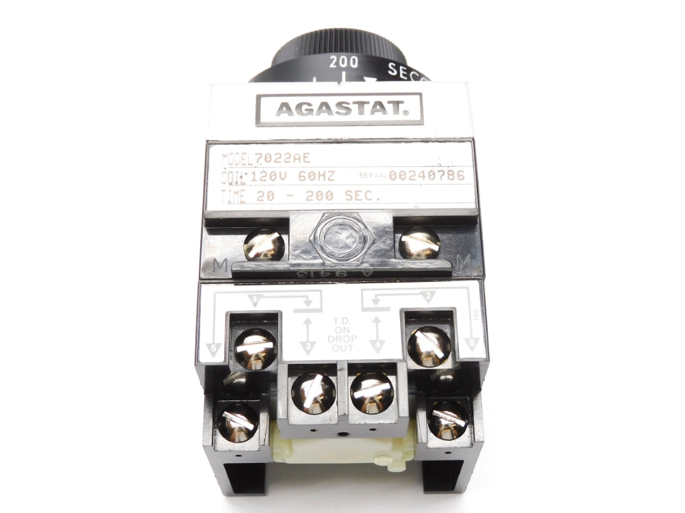 AGASTAT 7022AE 120V 20-200SEC. NSMP
