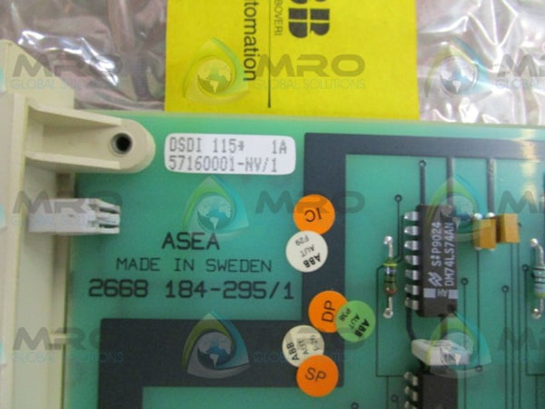 ABB DSDI115 57160001-NV/1 INPUT MODULE  NSNP