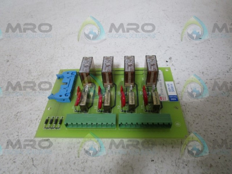 ABB STROMBERG 3500-RD0 REALY OUTPUT BOARD  UNMP