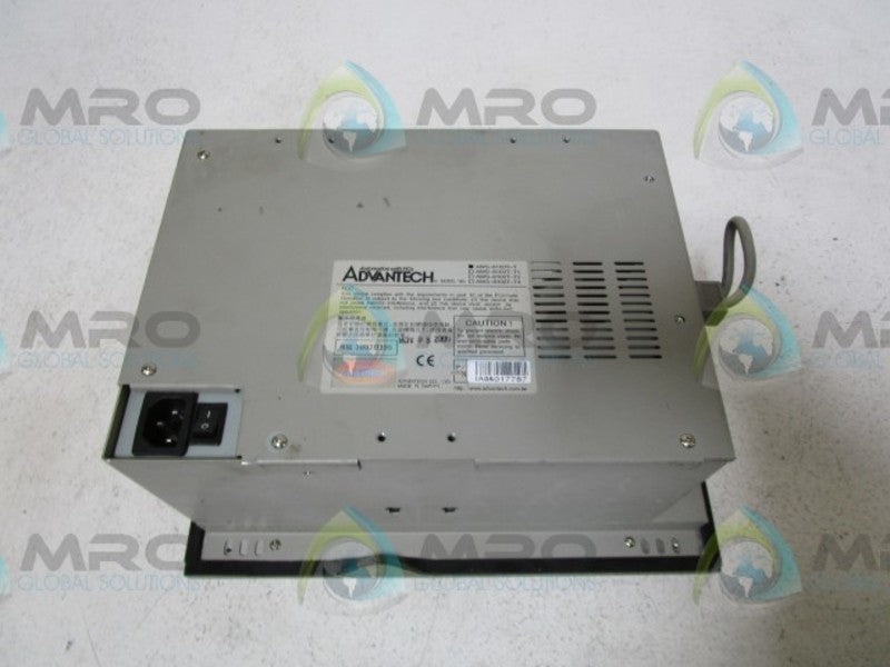 ADVANTECH AWS-8100T-T OPERATOR INTERFACE DISPLAY  UNMP