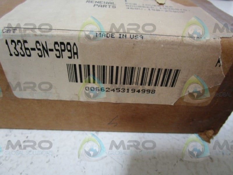 ALLEN BRADLEY 1336-SN-SP9A SERIES A PC BOARD INVERTER SNUBBER  NSMP