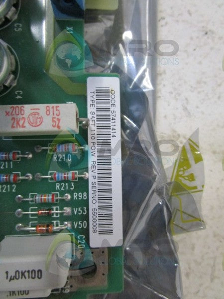 ABB 57411414 POWER SUPPLY BOARD SAFT 110POW  UNMP
