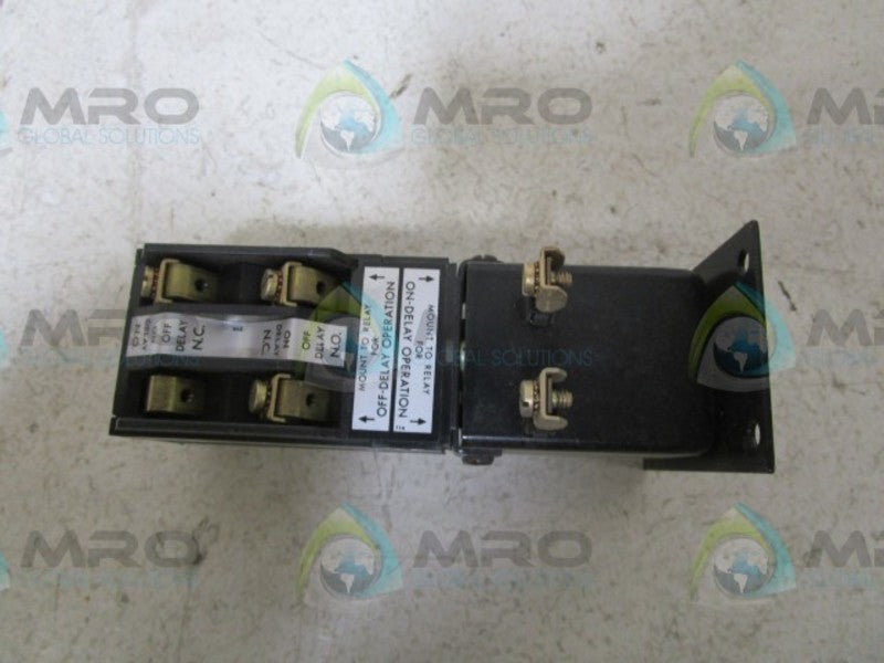 AGASTAT 2615AB TIME DELAY RELAY  NSNP