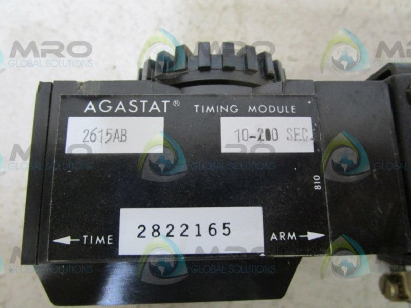 AGASTAT 2615AB TIME DELAY RELAY  NSNP