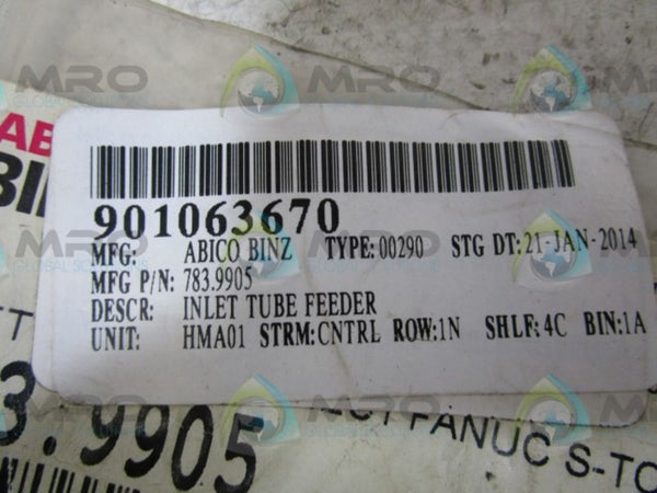 ABICO BINZ 783.9905 INLET TUBE  NSMP