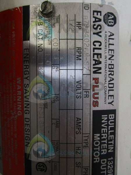 ALLEN BRADLEY 1329RS-HA0F518WPC MOTOR  UNMP