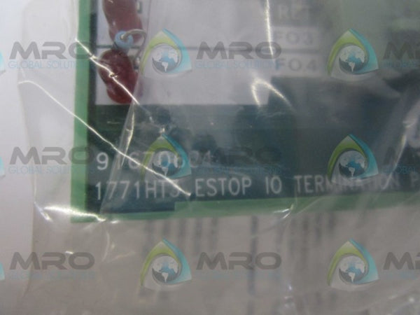 ALLEN BRADLEY 1771-HT3 91670601 ESTOP IO TERMINATION PANEL  NSMP