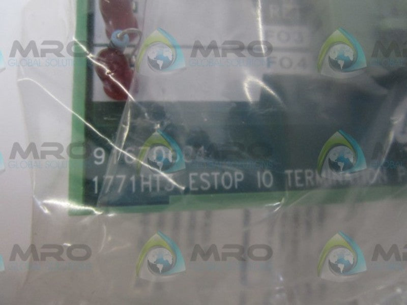 ALLEN BRADLEY 1771-HT3 91670601 ESTOP IO TERMINATION PANEL  NSMP