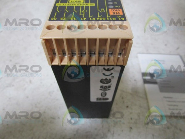 JOKAB JSBT4-115VAC SAFETY RELAY  NSMP
