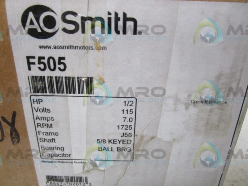 A.O. SMITH F505 MOTOR  NSMP