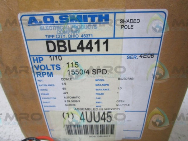 A.O. SMITH DBL4411 MOTOR  NSMP