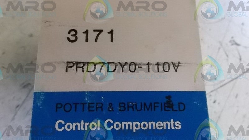 POTTER & BRUMFIELD PRD-7DY0-110 RELAY  NSMP