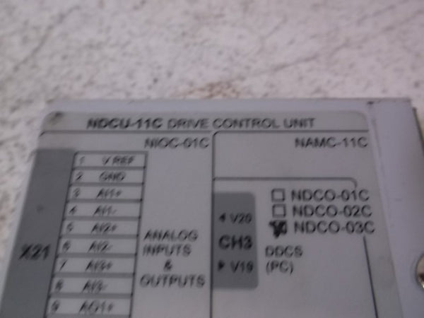 ABB NDCU-11C INVERTER CONTROL UNIT  UNMP