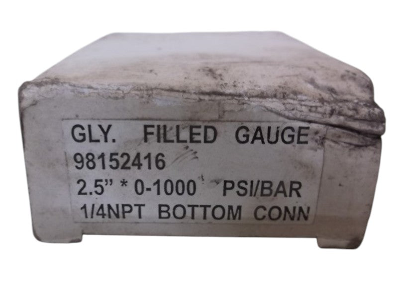98152416 GLYCERIN FILLED GAUGE  NSMP