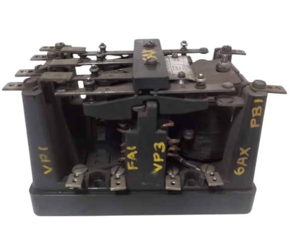 WESTINGHOUSE MG-6 RELAY AUXILIARY MULTI CONTACT  UNMP