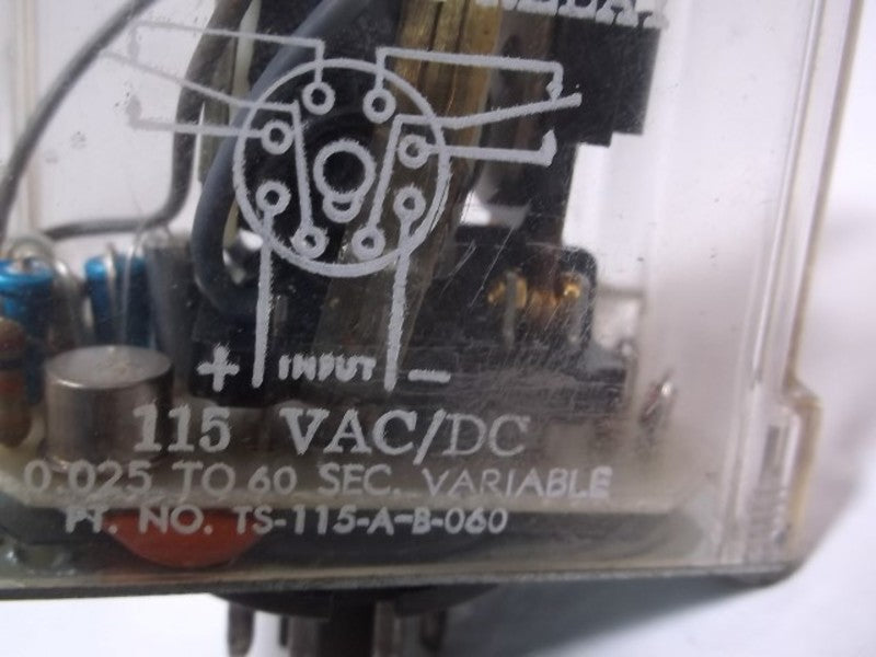 CORNELL DUBILIER TS-115-A-B-060 TIME DELAY RELAY  UNMP