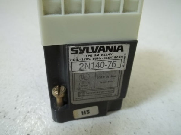 SYLVANIA 2N140-76 RELAY 120V  UNMP