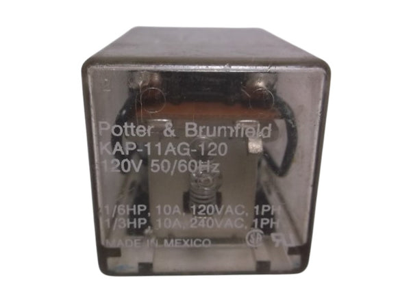 POTTER & BRUMFIELD KAP-11AG-120 POWER RELAY  UNMP