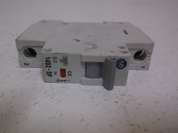 ALLEN BRADLEY 1492-SP1D020 SER. C SUPPLEMENTARY PROTECTOR  UNMP