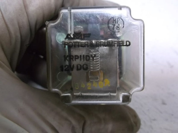 POTTER & BRUMFIELD KRP11DY-12 RELAY 12V  NSMP