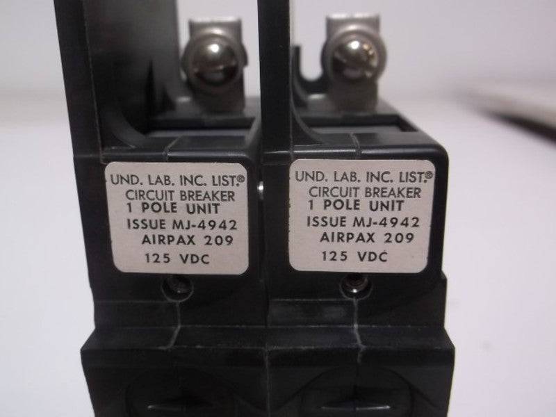 AIRPAX 209-2-1-52F-2-5-2.5 CIRCUIT BREAKER 1POLE  NSNP