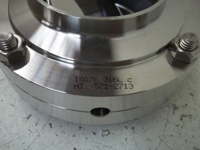 ALFA LAVAL ISO76 316L C BUTTERFLY VALVE  NSMP