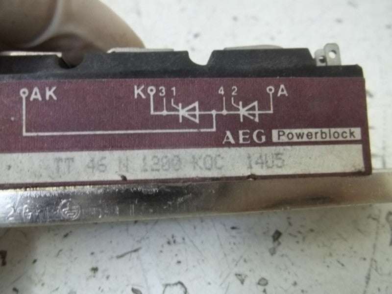 AEG TT46N1200K0C POWER DUAL MODULE  UNMP