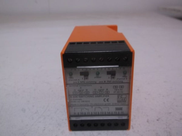 IFM EFECTOR DN0213 N600 AMPLIFIER CONTROLLER RELAY  NSMP