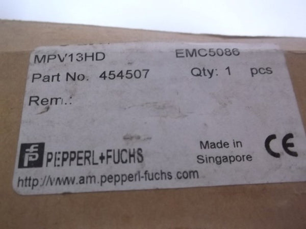 PEPPERL+FUCHS MPV13HD PHOTO AUTOMATION SENSOR  NSMP