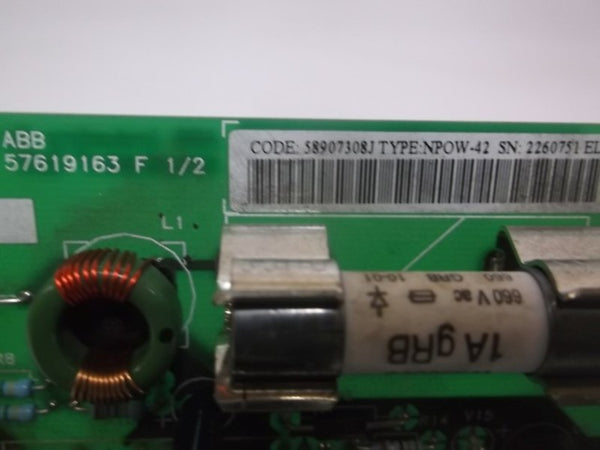 ABB NPOW-42 POWER SUPPLY BOARD  NSMP