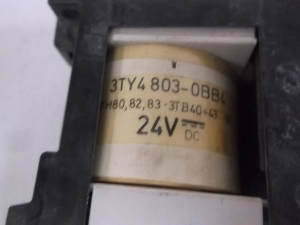SIEMENS 3TH8031-0B RELAY 16AMP 4POLE 24VDC  UNMP